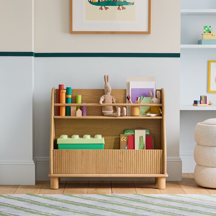 Elora Toy Dump w/ Bookrack Storage | West Elm