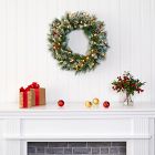Faux Frosted Swiss Pine Wreath