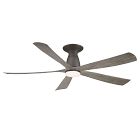 Kute5 Flush Mount Ceiling Fan 52"