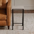 Leilani Botticino Marble Side Table (12.5")