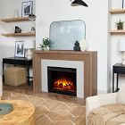 Brooks Grand Electric Fireplace (64")