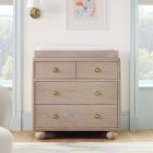 Joseph Altuzarra Sphere Foot 4-Drawer Wide Dresser with Removable Topper (36")