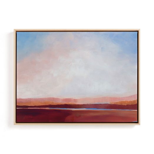 Limited Edition "Canyon Blue" Framed Wall Art by Minted For West Elm by West Elm