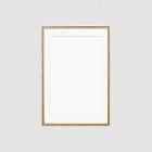 Simply Framed Oversized Gallery Frame &ndash; Antique Gold/Mat