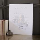 42 Pressed Unframed Maps by Jackie Robinson