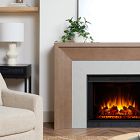 Brooks Grand Electric Fireplace (64")