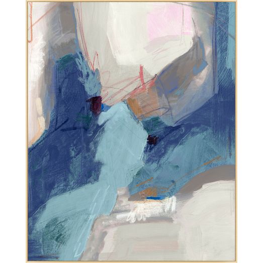 Emotive In Blue Wall Art by West Elm