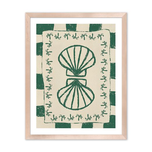 Seashell Symphony Wall Art by Shatha Al Dafai by West Elm