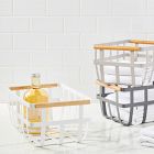 Yamazaki Dual Handle Storage Basket