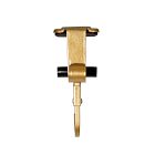 Mantel Garland &amp; Christmas Stocking Holder (Set of 2) - Gold