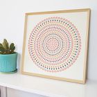 Molly M Framed Wall Art - Focal Neon