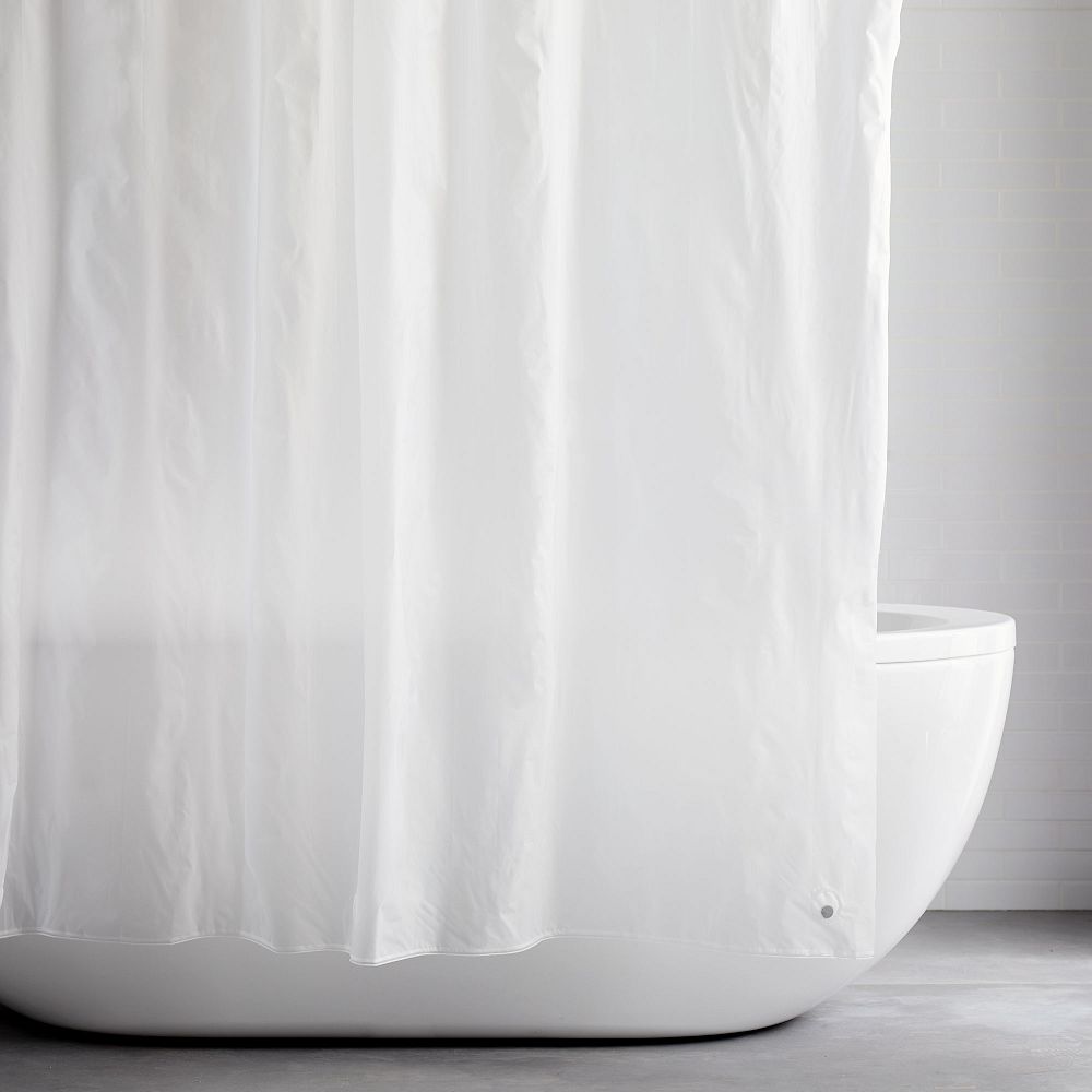 Shower Curtain Liner - Clear, 72"x72"