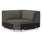Open Box: Axel Modular Motion Corner - Vegan Leather Cinder, Dark Bronze