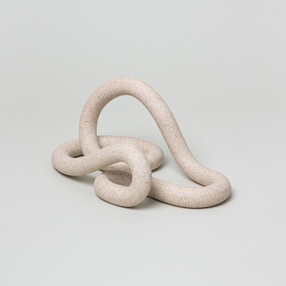 SIN Lumbra Book Stand Object - Ceramic Stoneware, Sand