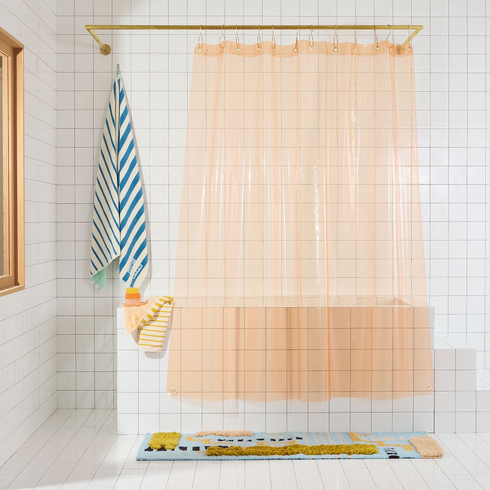Quiet Town Sun Shower Curtain - Cloud