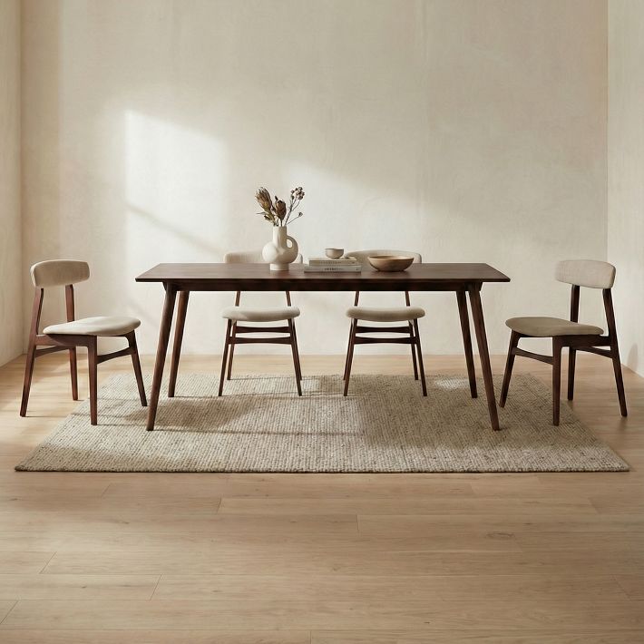 Yvette Woven Rectangle Dining Table (84