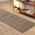 Melange Grid Flatweave Wool Rug