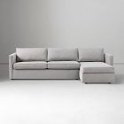 Harris 2-Piece  Sleeper Sectional w/ Bumper Chaise (114")