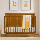 Mid-Century 4-in-1 Convertible Crib