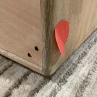 Open Box: Anton Solid Wood Entryway Bench - Cerused White