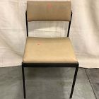 Open Box: Freeman Leather Pivot Dining Chair - Ludlow Leather Cumin, Textured Antique Bronze