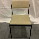 Open Box: Freeman Leather Pivot Dining Chair - Ludlow Leather Cumin, Textured Antique Bronze