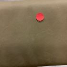 Open Box: Freeman Leather Pivot Dining Chair - Ludlow Leather Cumin, Textured Antique Bronze