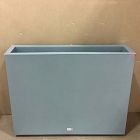 Open Box: Veradek Block Series Indoor/Outdoor Plastic Span Planter, Medium Span - Gray