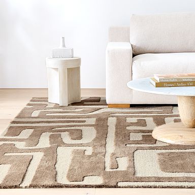 Natural Modern Origin Rugs | West Elm