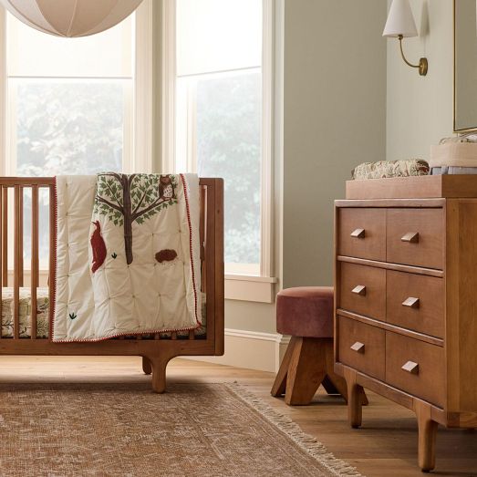 Gemini Nursery Storage Crib Collection | West Elm