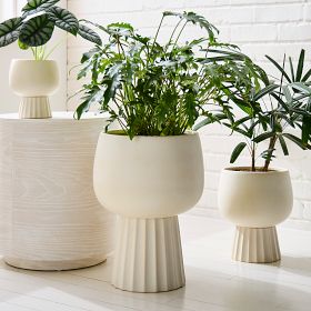Marta Ceramic Planters for Home & Patio | West Elm