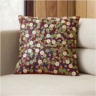 Emma Chamberlain Embellished Button Pillow Cover