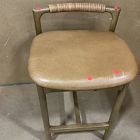 Open Box: Caton Leather Counter Stool (26") - Tobacco Leather Haven