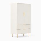Open Box: Quinn Armoire (38") - Lacquer/Haze