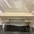 Open Box: Mid-Century Desk (52") - Cerused White