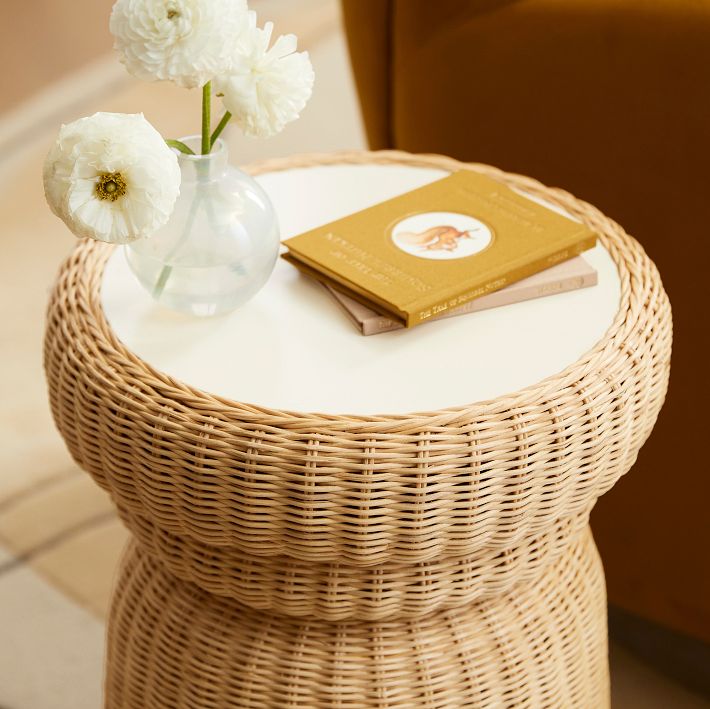 Joseph Altuzarra Woven Side Table | West Elm
