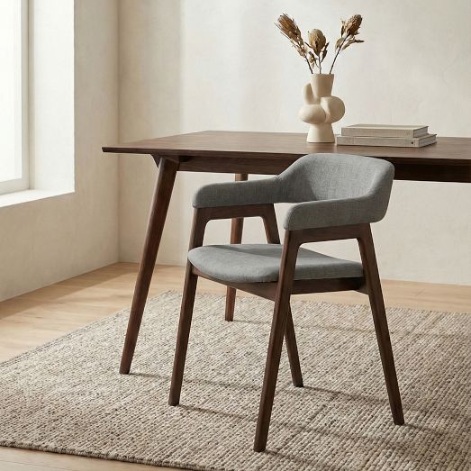 USA ヴィンテージ AMERICAN DREW アームレス ダイニング チェア AMERICAN DREW Solid Cherry Traditional Queen Anne Style Dining Arm