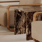 Kallai Marble Side Table (20")