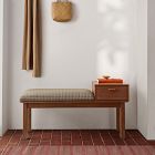 Emma Chamberlain Upholstered Telephone Bench (42")