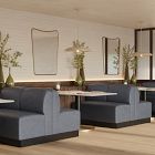 Kirkwood Leather Banquette