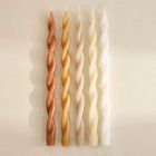 Signature Wax Twist Taper Candles (Set of 4)