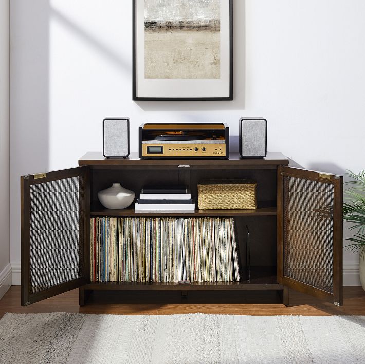 Crosley Kenji Record Storage Console | West Elm