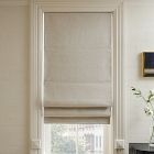 Open Box: Crossweave Cordless Roman Blackout Shade (36"W x 64"L) - Natural Canvas