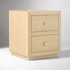 Open Box: Mayson Nightstand (18"), Square Handles - Beachy Oak