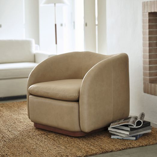 Kaufman Leather Sofa (76