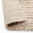 Luxe Ribbed Shag Wool Rug
