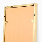 Metal Frame Narrow Floor Mirror