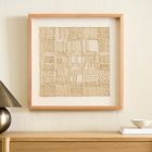 Pixelated Embroidery Wall Art