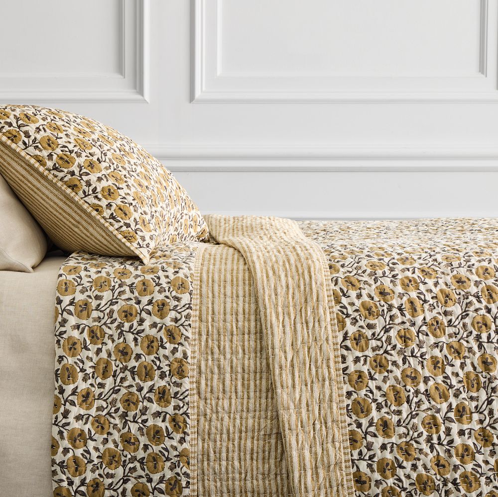 Laney Floral Quilt and Shams