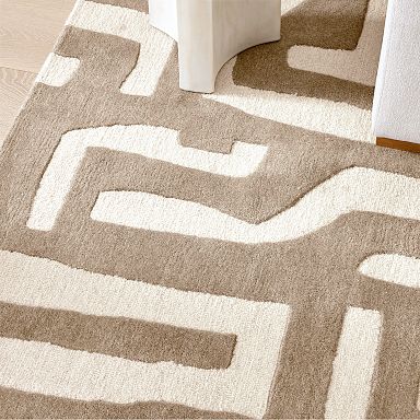 Natural Modern Origin Rugs | West Elm